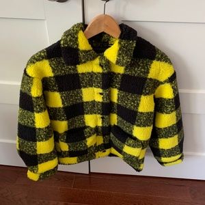 Fuzzy shirt jacket (Nordstrom)